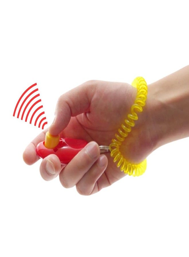 PET FUN Dog Training Clicker with Wrist Strap - Ergonomic Design, Loud Click Sound for Effective Behavior Training - Ideal for Dogs, Cats, and Birds (Pack of 1) - Image 4